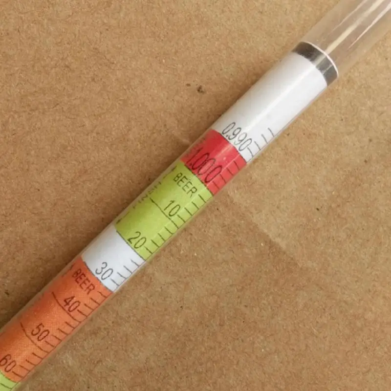 2pcs Triple Scale Hydrometer Self Brewed Wine Sugar Meter for Home Making Beer 69HF
2pcs Triple Scale Hydrometer Self Brewed Wine Sugar Meter for Home Making Beer 69HF