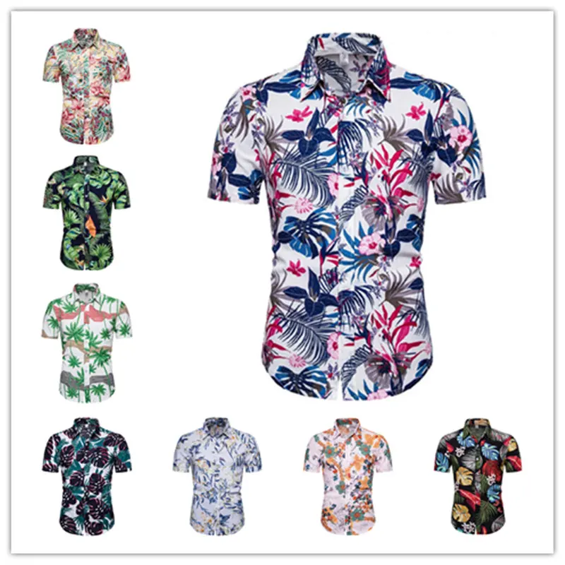 Free Shipping 2021 Summer Fashion Short Sleeves Flower Print Shirt Men's Hawaiian Shirts Beach Party Casual Clothing 
Free Shipping 2021 Summer Fashion Short Sleeves Flower Print Shirt Men's Hawaiian Shirts Beach Party Casual Clothing