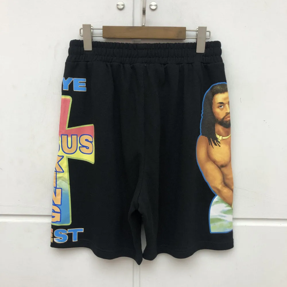 High Street Kanye West JESUS IS KING Shorts Women Men Kanye Jesus is king Beach Shorts
High Street Kanye West JESUS IS KING Shorts Women Men Kanye Jesus is king Beach Shorts