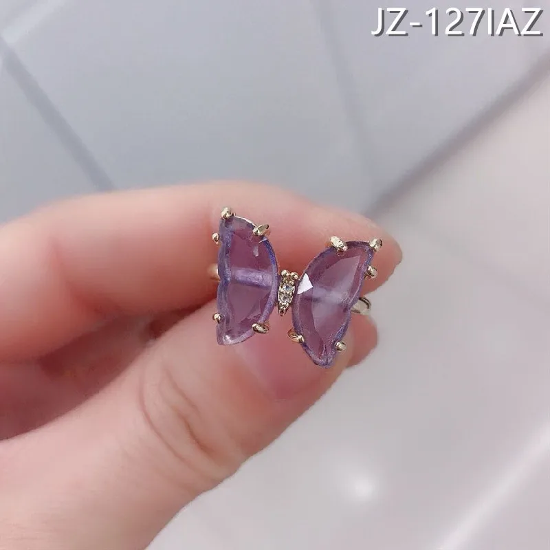 Fashion Cute Transparent Crystal Butterfly Stud Earrings For Women Temperament Fake Cartilage Earring Jewelry
Fashion Cute Transparent Crystal Butterfly Stud Earrings For Women Temperament Fake Cartilage Earring Jewelry