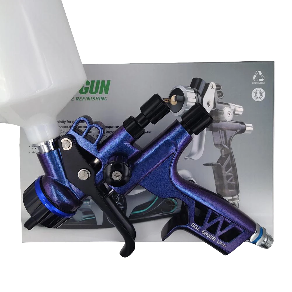 600ML HVLP Spray Gun 1.3mm Nozzle Professional High Atomization Air Paint Sprayer Gravity Pneumatic Sprayer Car Auto Repair Tool
600ML HVLP Spray Gun 1.3mm Nozzle Professional High Atomization Air Paint Sprayer Gravity Pneumatic Sprayer Car Auto Repair Tool