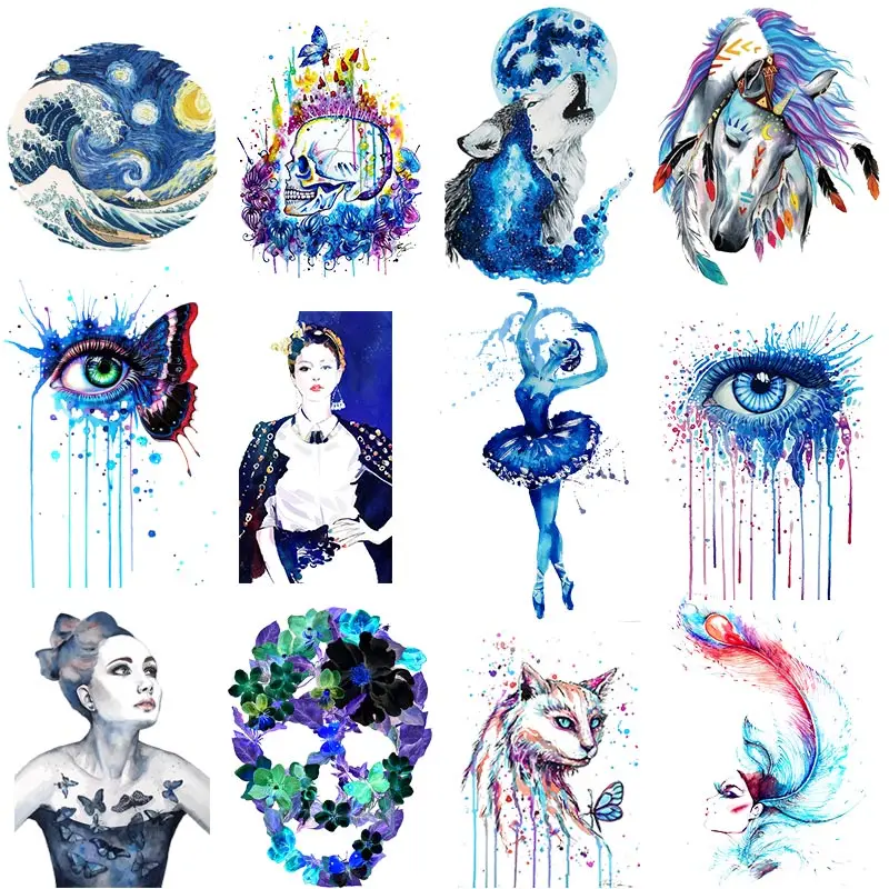 Fashion Girls Heat Transfer For Clothing Iron On Colorful Animals vinyl Transfers For Clothes Appliques Stickers For DIY T-shirt
Fashion Girls Heat Transfer For Clothing Iron On Colorful Animals vinyl Transfers For Clothes Appliques Stickers For DIY T-shirt