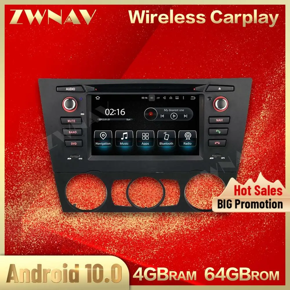 64G Carplay Android 10.0 Screen Car Multimedia Player For BMW 3 Series 2005-2019 GPS NAVIGATIONAuto Audio Radio Stereo Head Unit
64G Carplay Android 10.0 Screen Car Multimedia Player For BMW 3 Series 2005-2019 GPS NAVIGATIONAuto Audio Radio Stereo Head Unit