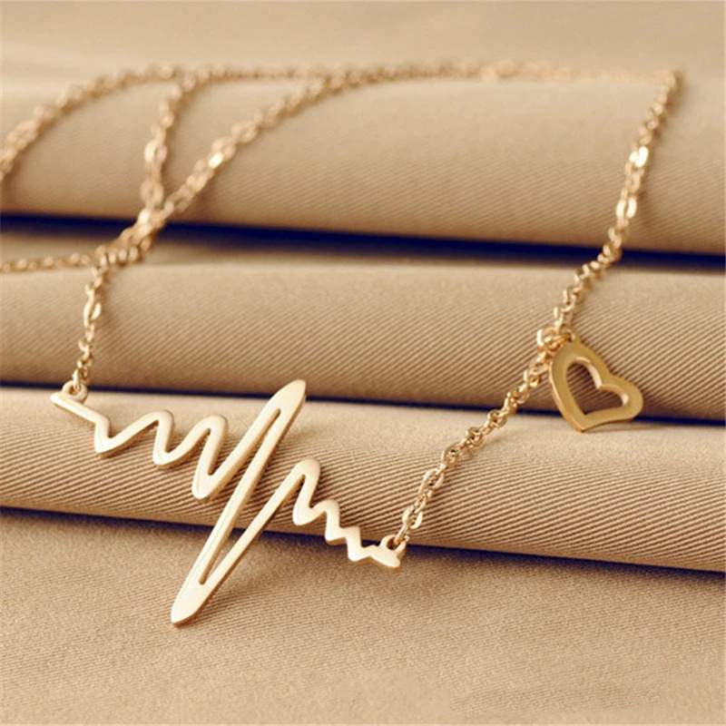 2020 fashion popular electrocardiogram pendant necklace women love shape necklace pendant jewelry accessories
2020 fashion popular electrocardiogram pendant necklace women love shape necklace pendant jewelry accessories