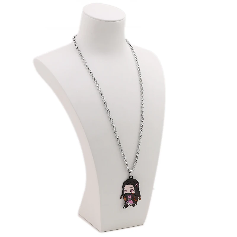 Kimetsu No Yaiba Necklace Men Demon Slayer Figure Hashibira Inosuke Kamado Nezuko Tanjirou Necklaces Women Jewelry collares
Kimetsu No Yaiba Necklace Men Demon Slayer Figure Hashibira Inosuke Kamado Nezuko Tanjirou Necklaces Women Jewelry collares