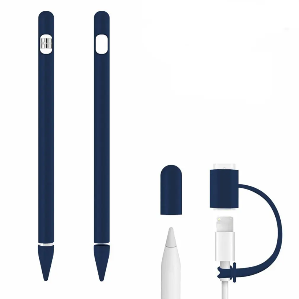 Soft Silicone Compatible For Apple Pencil Case Compatible For iPad Tablet Touch Pen Stylus Protective Sleeve Cover Anti-lost
Soft Silicone Compatible For Apple Pencil Case Compatible For iPad Tablet Touch Pen Stylus Protective Sleeve Cover Anti-lost