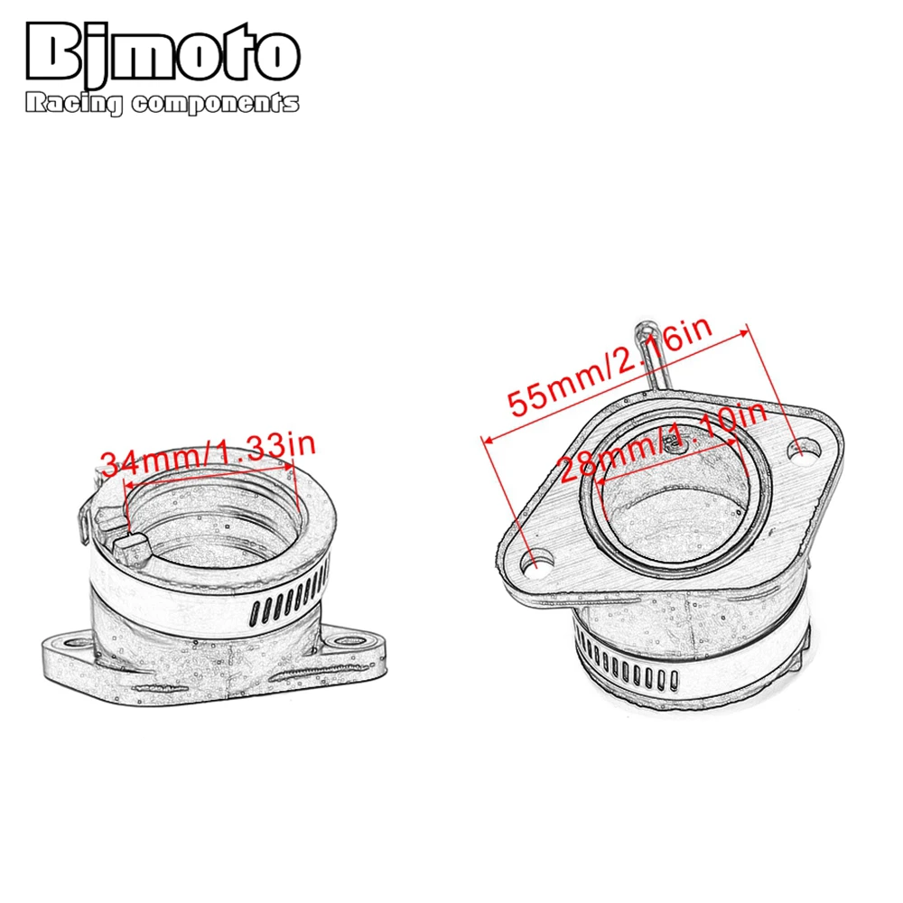 Motorcycle Carburetor Interface Adapter Intake Manifold For Honda CH250 Elite 1985-1988 Helix 1987-2007 16210-KM1-010
Motorcycle Carburetor Interface Adapter Intake Manifold For Honda CH250 Elite 1985-1988 Helix 1987-2007 16210-KM1-010