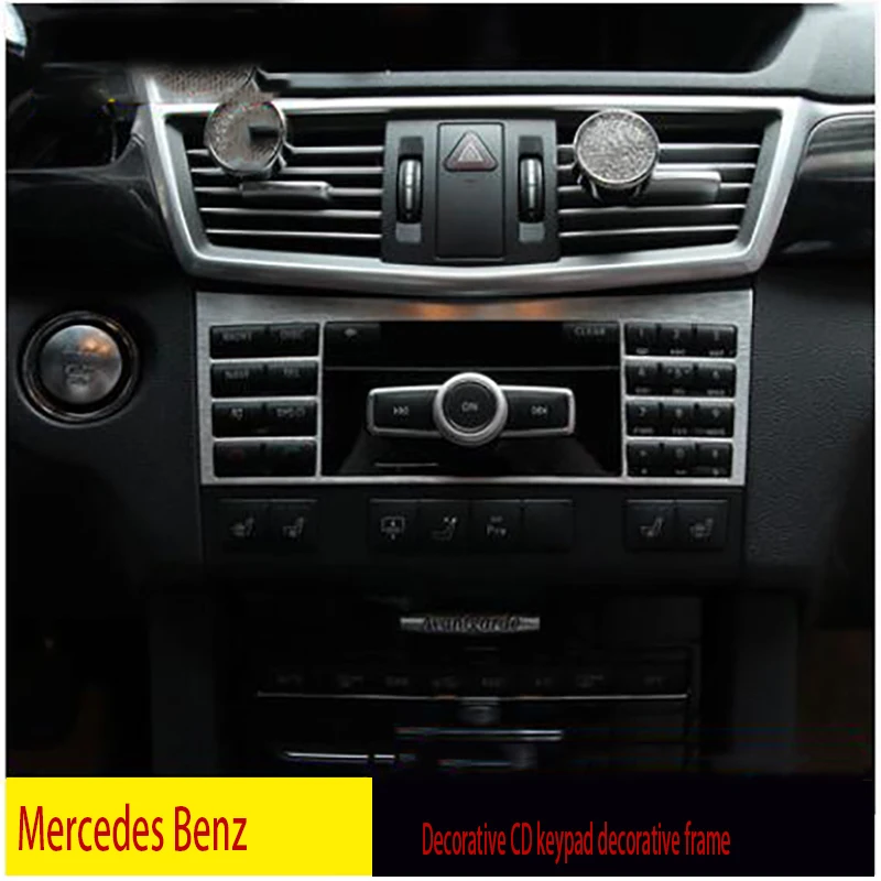 Aluminum Interior Center Console Button Panel Switch Panel Cover Trim For Mercedes Benz W212 E E-Class AMG 2011to 2015 Accessory
Aluminum Interior Center Console Button Panel Switch Panel Cover Trim For Mercedes Benz W212 E E-Class AMG 2011to 2015 Accessory
