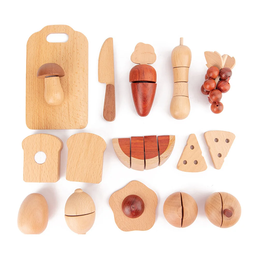 Pretend Play Home Educational Kids Kitchen Toy Set Fruit Vegetable Wooden Miniature Food Durable Simulation Kitchenware Children
Pretend Play Home Educational Kids Kitchen Toy Set Fruit Vegetable Wooden Miniature Food Durable Simulation Kitchenware Children