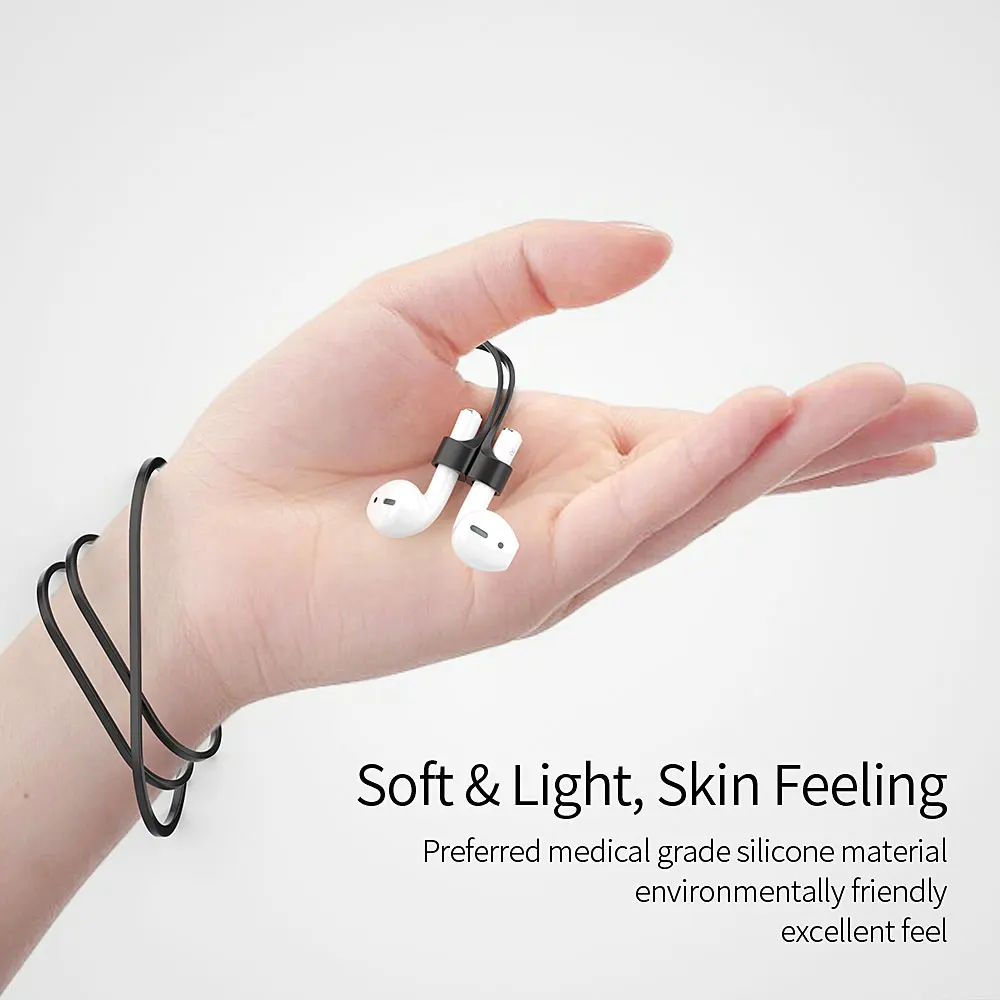 Essager Magnetic Earphone Strap For Apple Airpods Anti Lost Strap Loop String Rope for Air Pods Pod Silicone Accessories
Essager Magnetic Earphone Strap For Apple Airpods Anti Lost Strap Loop String Rope for Air Pods Pod Silicone Accessories