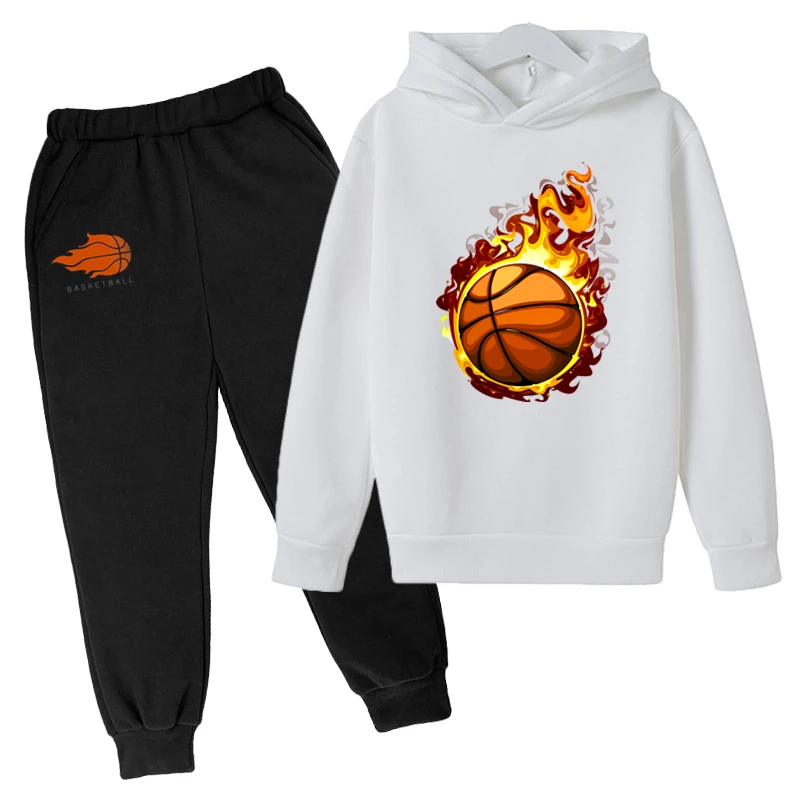 Basketball Fashion Sports Suit Winter outfits for children outdoor sweatshirt Girl Tops + Pants Two-piece Clothes Cotton Jersey
Basketball Fashion Sports Suit Winter outfits for children outdoor sweatshirt Girl Tops + Pants Two-piece Clothes Cotton Jersey