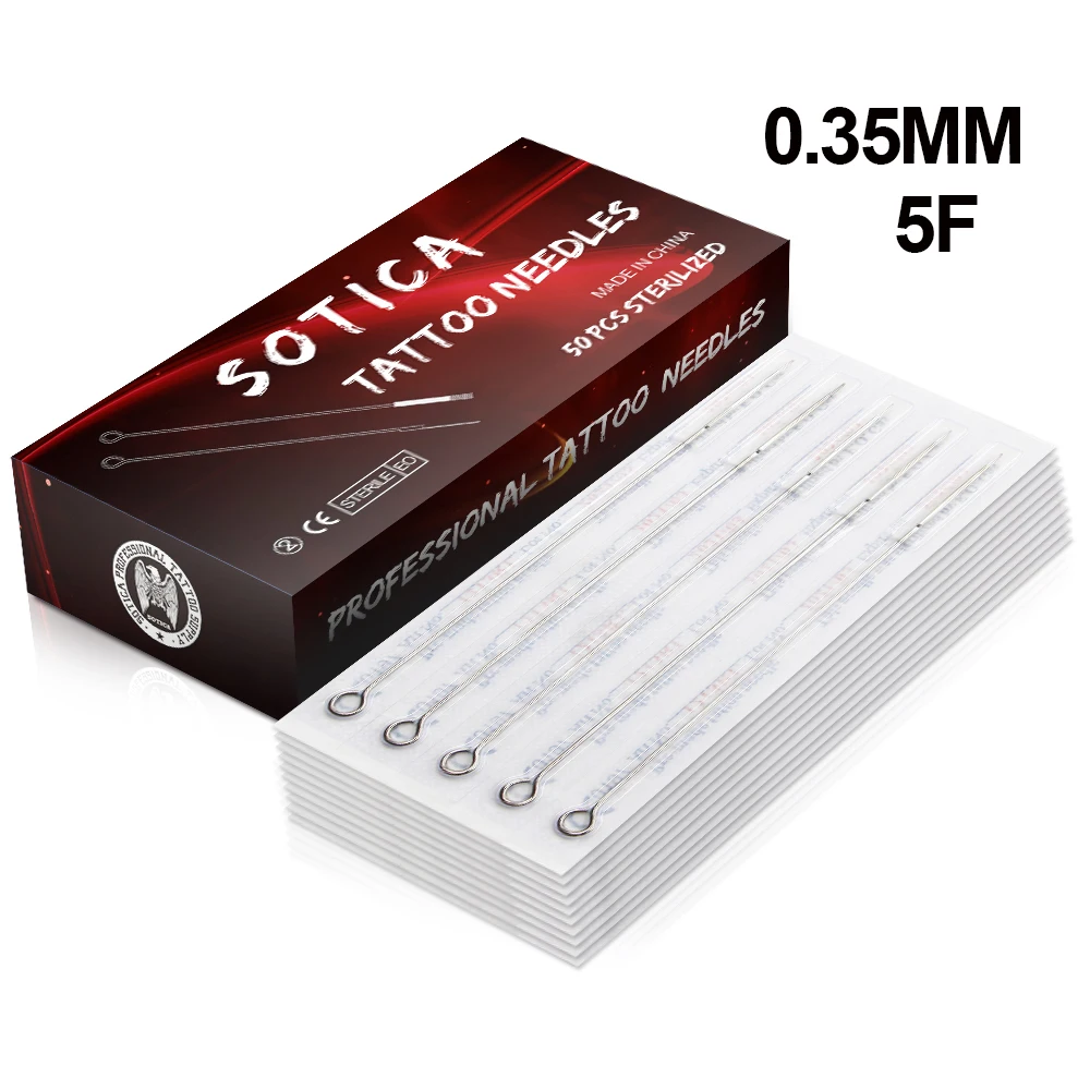 50PCS 5F Professional Disposable Sterilized Tattoo Needle Flat Shader Used For Tattoo Machine Gun Tattoo Kit Tattoo Supplies
50PCS 5F Professional Disposable Sterilized Tattoo Needle Flat Shader Used For Tattoo Machine Gun Tattoo Kit Tattoo Supplies