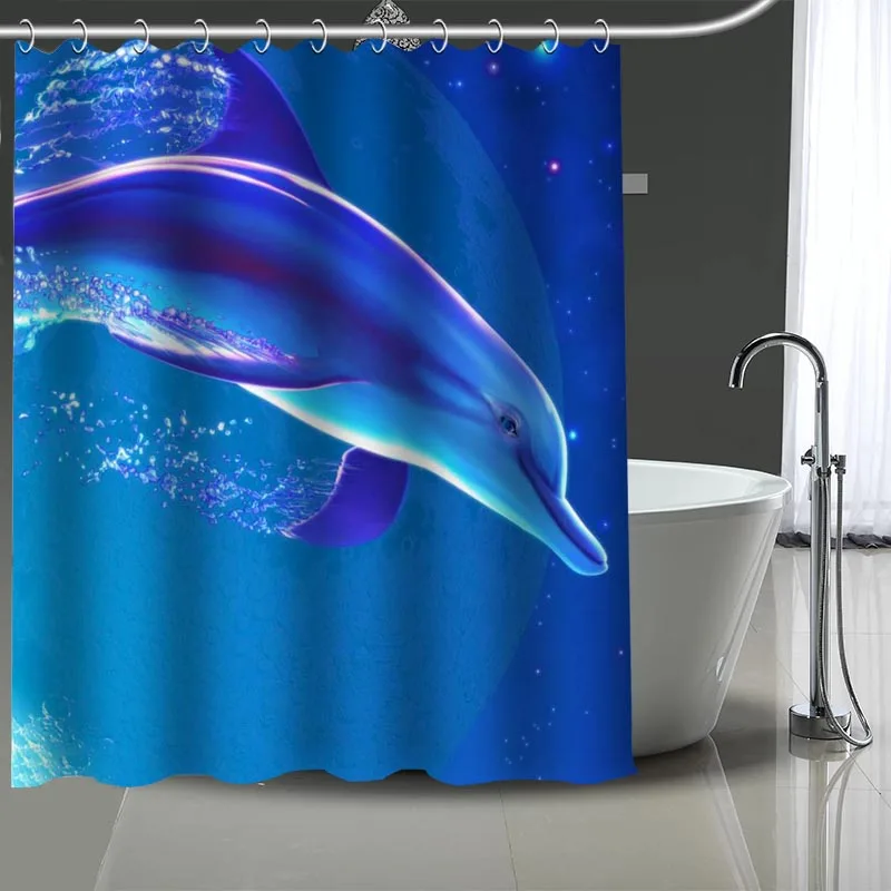 Hot Sale Custom High Quality dolphin Shower Curtains Bath Products Bathroom Decor Waterproof Polyester With 12 Pcs Hooks
Hot Sale Custom High Quality dolphin Shower Curtains Bath Products Bathroom Decor Waterproof Polyester With 12 Pcs Hooks
