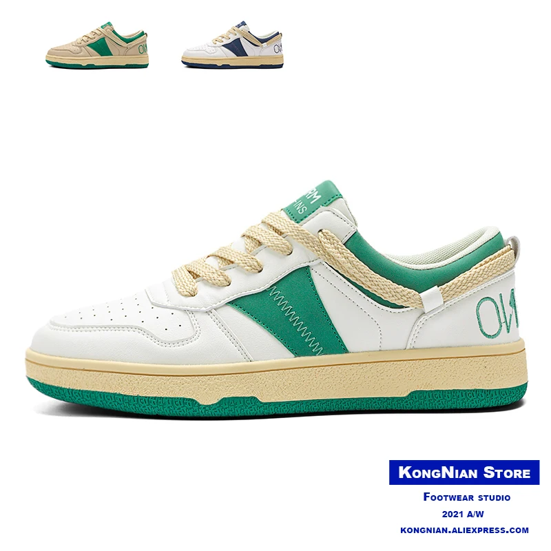 KONG NIAN Brand 2021 Spring Autumn Sport Style Men Sneakers Daily Casual Flat Lace-Up Shoes Teenagers Student White Mixed Trend
KONG NIAN Brand 2021 Spring Autumn Sport Style Men Sneakers Daily Casual Flat Lace-Up Shoes Teenagers Student White Mixed Trend
