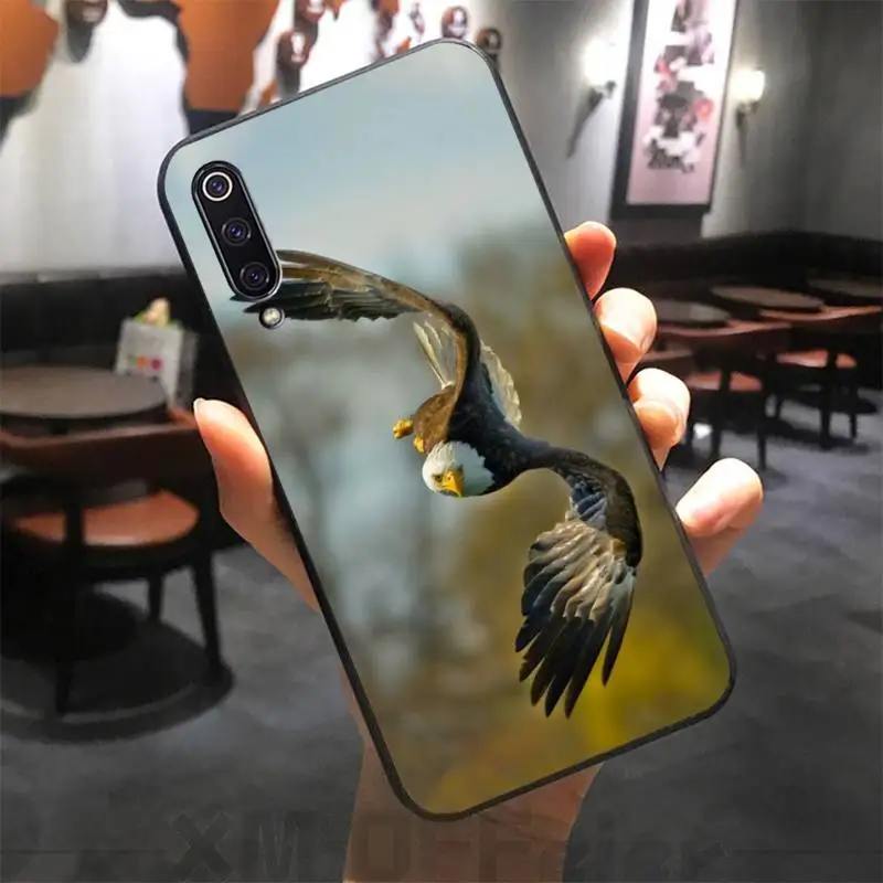 Чехол-накладка для Redmi Note 9 mi 8 9se 7 7a 8t 10 Pro Lite с изображением летающих животных орла