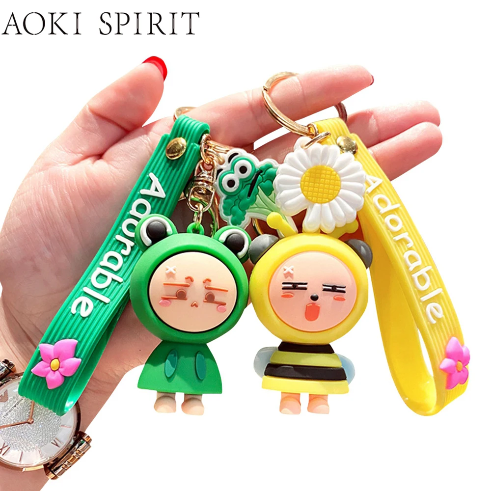 2021 Creative Insect Keychain Cute Cartoon Little Bee Butterfly Ladybug Frog Snail Keyring Mobile Phone Backpack Pendant Gift
2021 Creative Insect Keychain Cute Cartoon Little Bee Butterfly Ladybug Frog Snail Keyring Mobile Phone Backpack Pendant Gift