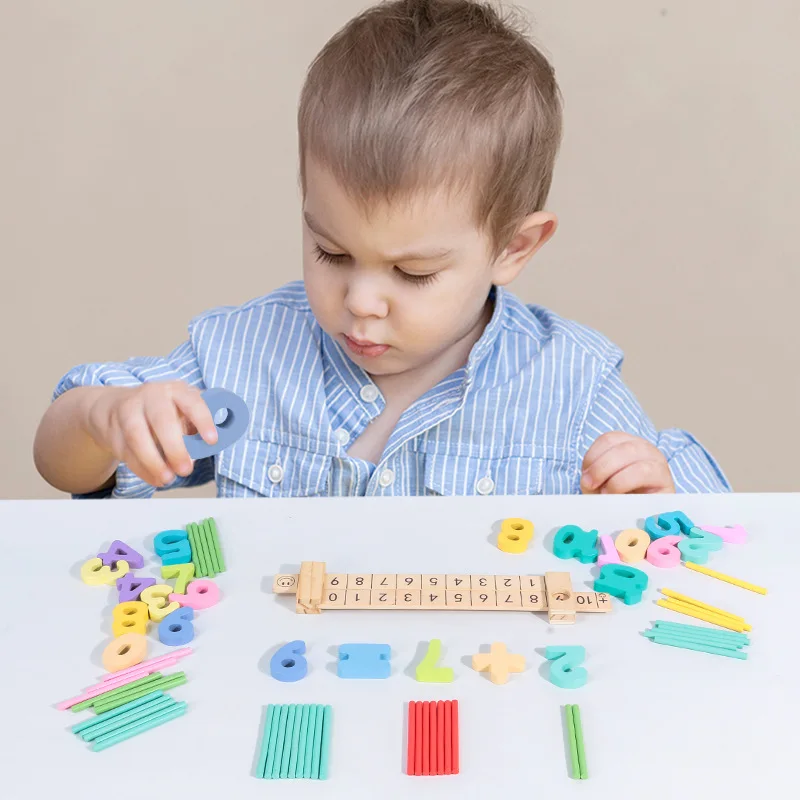 Arithmetic Game Baby Educational Toys Montessori Box Puzzles Digital Math Toy Number Digital Counting Wood Stick Child Toy Gifts
Arithmetic Game Baby Educational Toys Montessori Box Puzzles Digital Math Toy Number Digital Counting Wood Stick Child Toy Gifts