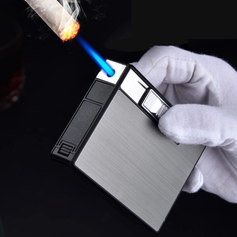 Automatic Cigarette Case with Lighter 10pcs Personalized Inflatable Cigarette Case Cigarette Accessories Fashion Cigarette Case
Automatic Cigarette Case with Lighter 10pcs Personalized Inflatable Cigarette Case Cigarette Accessories Fashion Cigarette Case