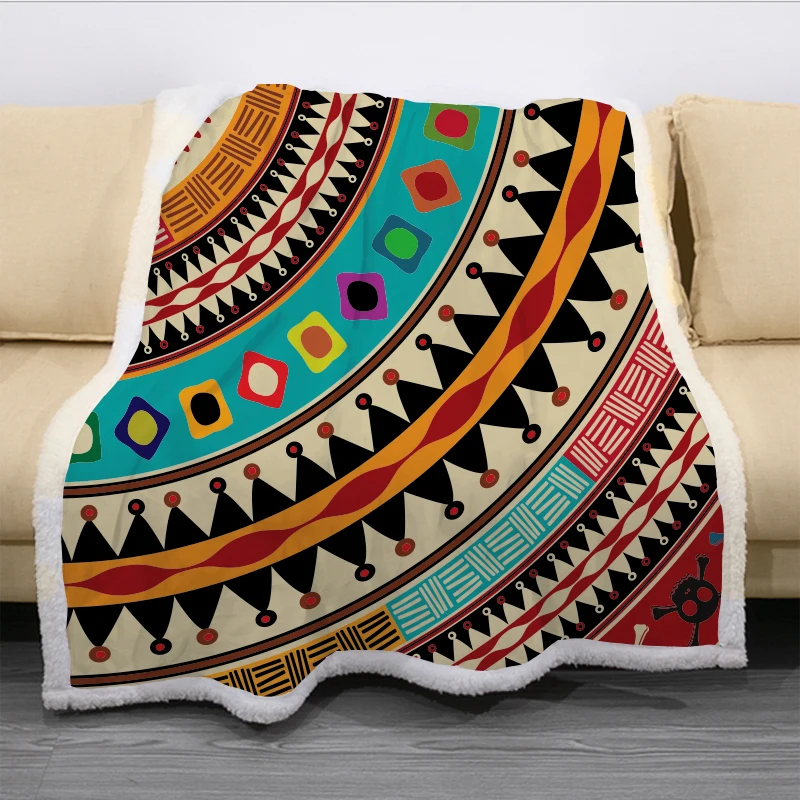 Hot Sale Bohemia 3D Printed Fleece Blanket for Beds Thick Quilt Fashion Bedspread Sherpa Throw Blanket Adults Kids
Hot Sale Bohemia 3D Printed Fleece Blanket for Beds Thick Quilt Fashion Bedspread Sherpa Throw Blanket Adults Kids