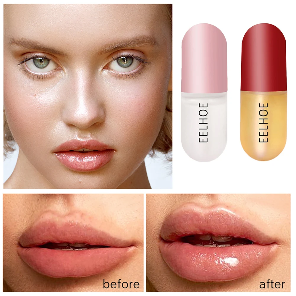 1 Set Lip Plumper Set Day and Night Lip Care Serum Moisturize Long-Lasting Repair Lip for Smooth Look Lip Enhancer Plumper Set
1 Set Lip Plumper Set Day and Night Lip Care Serum Moisturize Long-Lasting Repair Lip for Smooth Look Lip Enhancer Plumper Set