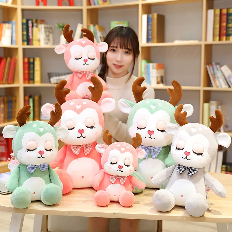New Huggable Sexy Cute Baby Deer Plush Toys Cartoon Stuffed Animal Doll Kawaii Soft Dolls Girls Lover Birthday Gifts 20173035
New Huggable Sexy Cute Baby Deer Plush Toys Cartoon Stuffed Animal Doll Kawaii Soft Dolls Girls Lover Birthday Gifts 20173035