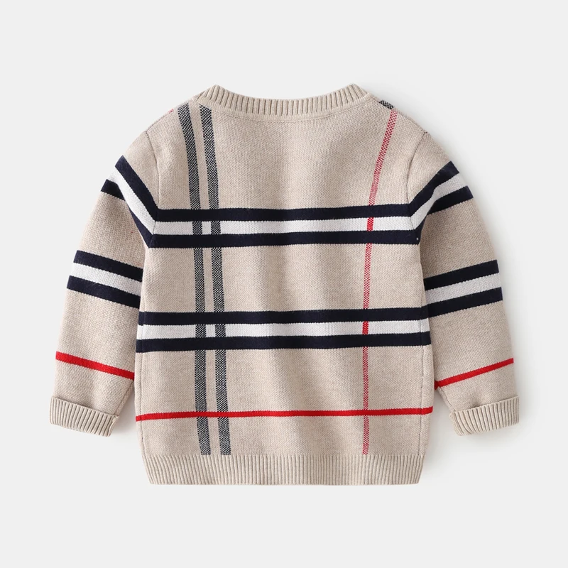 Кардиган для маленьких мальчиков и девочек свитер вязаная одежда на осень зиму