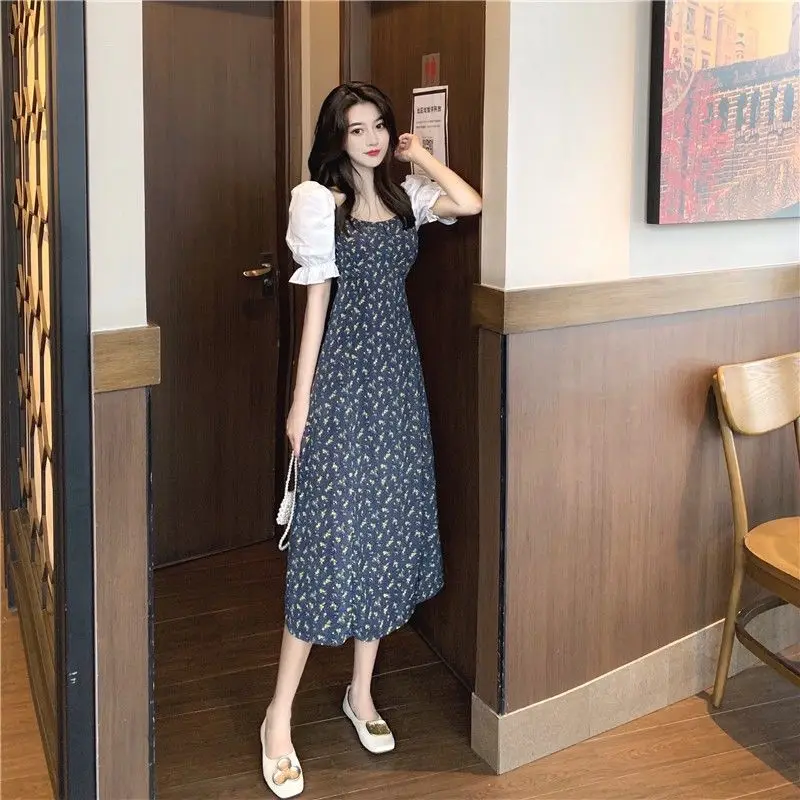 French Women's Retro Chic Summer Elegant Vintage Ruffles Sexy Chiffon Dress Boho Beach Clothes Korea Casual Ladies Dresses
French Women's Retro Chic Summer Elegant Vintage Ruffles Sexy Chiffon Dress Boho Beach Clothes Korea Casual Ladies Dresses