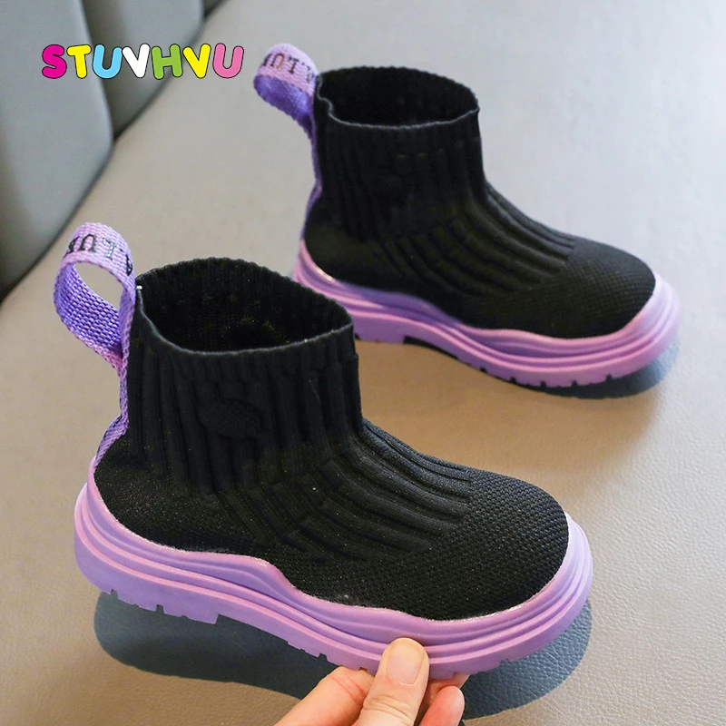Girls Sports Shoes Breathable Stretch Knit Socks Shoes for Children Sneakers Spring and Autumn New Boys Running Sneakers Kids
Girls Sports Shoes Breathable Stretch Knit Socks Shoes for Children Sneakers Spring and Autumn New Boys Running Sneakers Kids