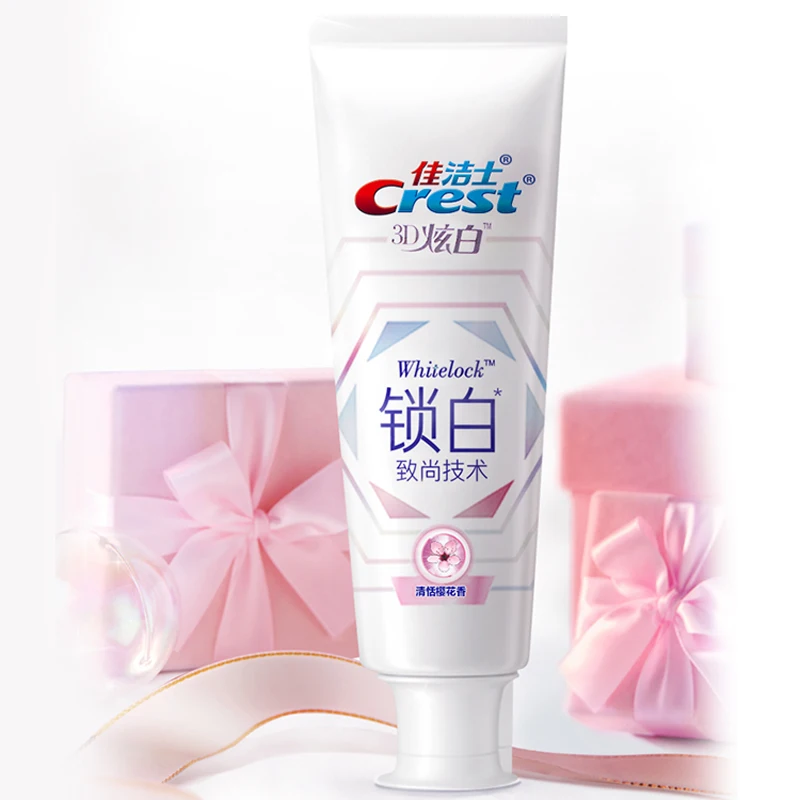 Original Crest 3D Whitelocl Toothpaste Teeth Whitening Deep Clean Tooth Paste Cherry Flavor for Adult Oral Health 20g/60g
Original Crest 3D Whitelocl Toothpaste Teeth Whitening Deep Clean Tooth Paste Cherry Flavor for Adult Oral Health 20g/60g