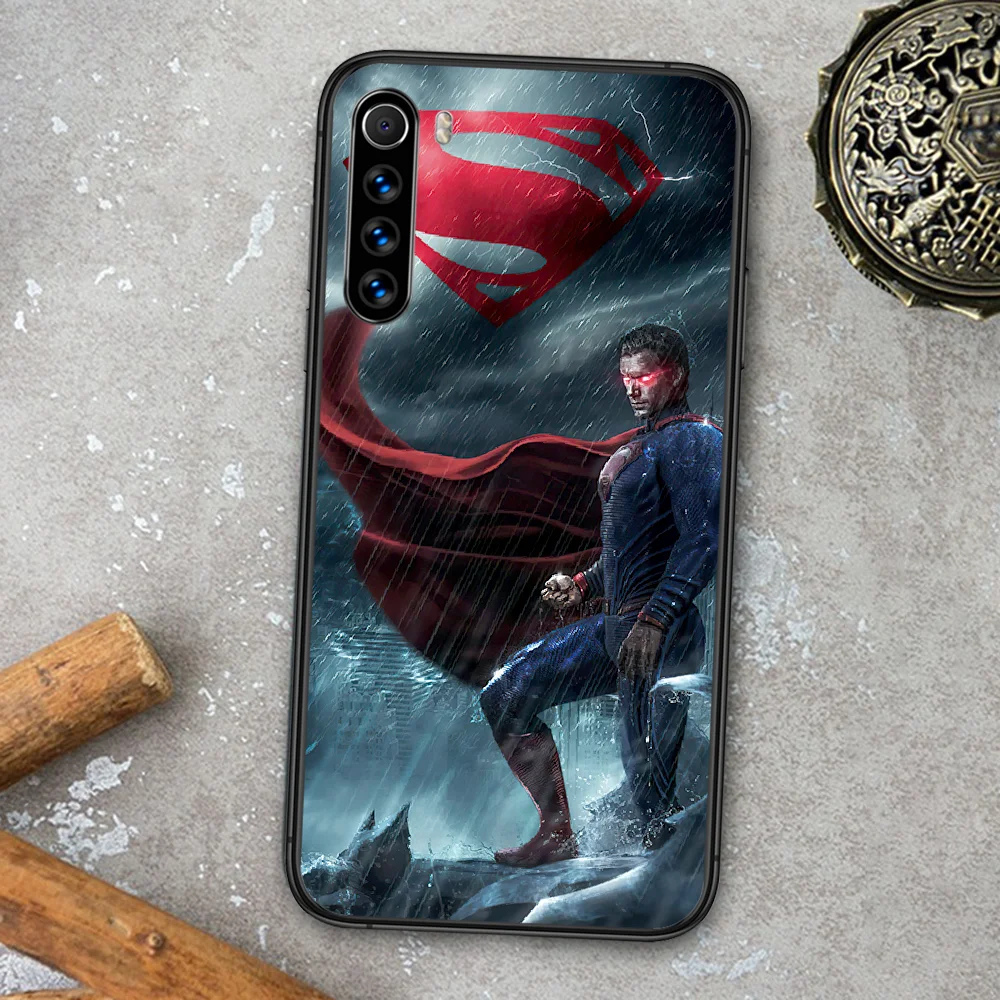 Super Hero Supermans Phone Case For Xiaomi Redmi Note 7 8 8T 9 9S 4X 7 7A 9A K30 Pro Ultra black Cell Trend Waterproof Tpu Coque
Super Hero Supermans Phone Case For Xiaomi Redmi Note 7 8 8T 9 9S 4X 7 7A 9A K30 Pro Ultra black Cell Trend Waterproof Tpu Coque