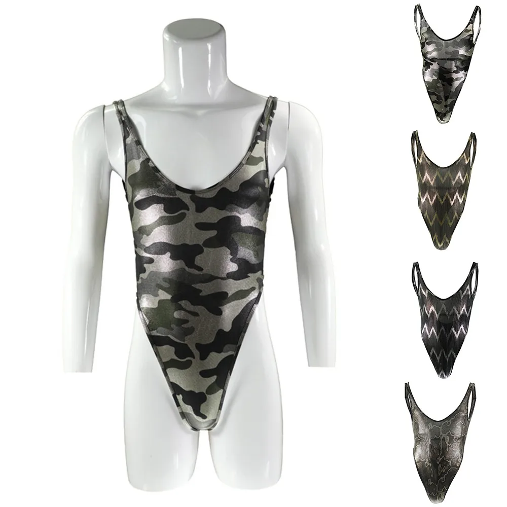 Men Fashion Underwear New Solid Color Sleeveless Men's Jumpsuit High-Fork Edging Open Back Siamese Underwear Sexy Summer Briefs
Men Fashion Underwear New Solid Color Sleeveless Men's Jumpsuit High-Fork Edging Open Back Siamese Underwear Sexy Summer Briefs