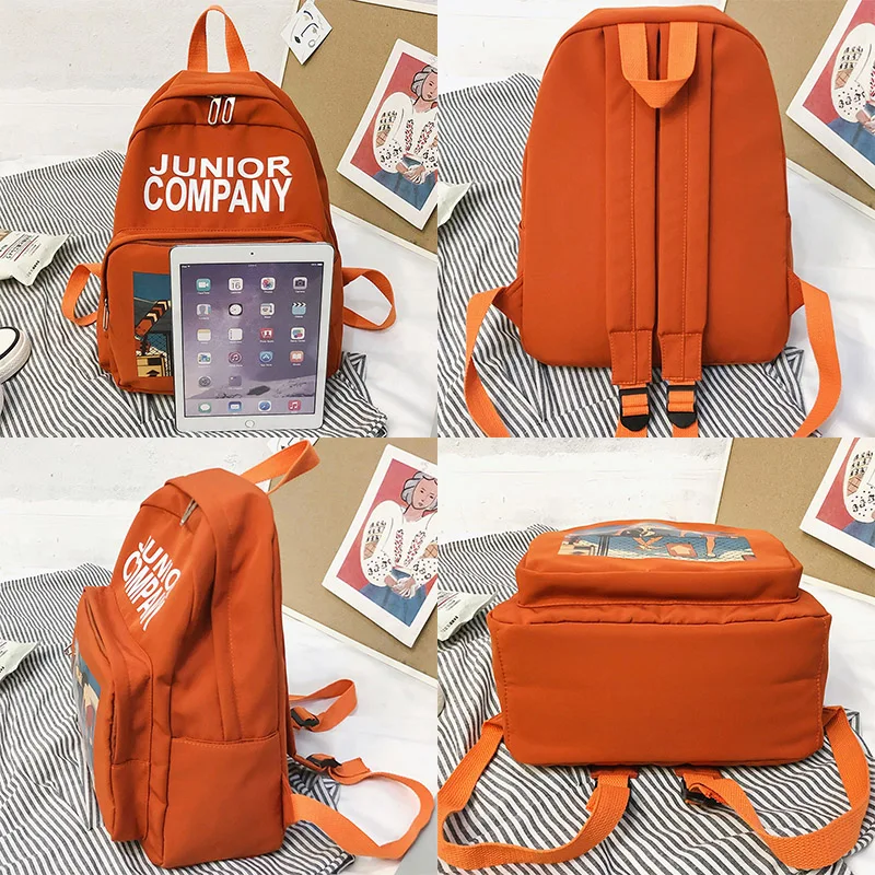 Printed Women's Backpack Waterproof Nylon School Bags For Teenage Girls Lady Kawaii Cute Student Backpacks Luxury Female Bagpack
Printed Women's Backpack Waterproof Nylon School Bags For Teenage Girls Lady Kawaii Cute Student Backpacks Luxury Female Bagpack