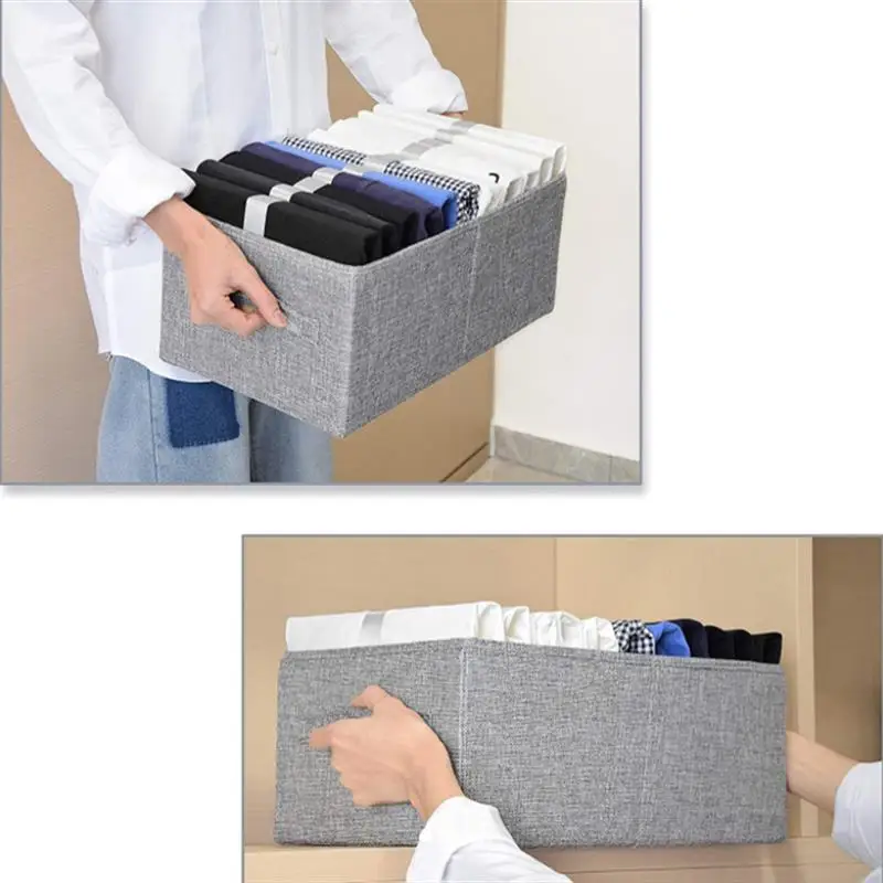 Foldable Storage Box without Lid Non Woven Clothes Towels Blankets Toys Books Storage Box for Bedroom Wardrobe Closets
Foldable Storage Box without Lid Non Woven Clothes Towels Blankets Toys Books Storage Box for Bedroom Wardrobe Closets