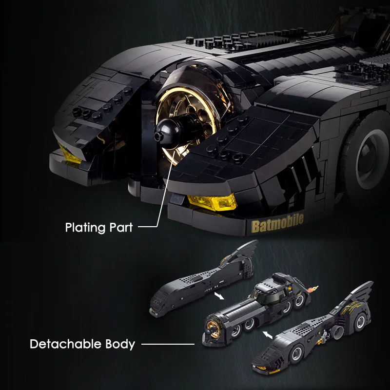 1778pcs High-tech Batmobile Building Blcoks Creator Vehicle Expert Bricks Set Super Hero Movie Models Toys Children Kids Gifts
1778pcs High-tech Batmobile Building Blcoks Creator Vehicle Expert Bricks Set Super Hero Movie Models Toys Children Kids Gifts