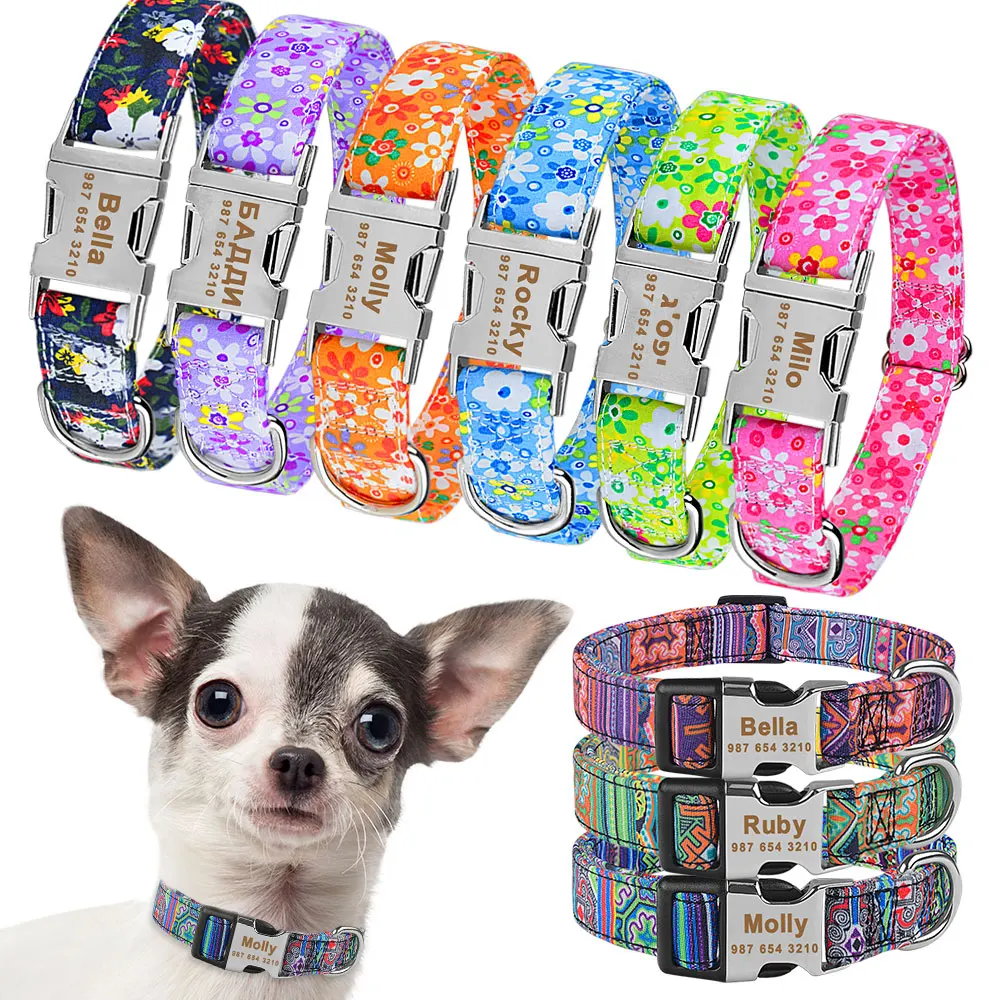 Adjustable Nylon Custom Name Collar Printed ID Tag Nameplate Dog Collar Pitbull Small Large Medium Pet Free Engraved Dogs Collar
Adjustable Nylon Custom Name Collar Printed ID Tag Nameplate Dog Collar Pitbull Small Large Medium Pet Free Engraved Dogs Collar