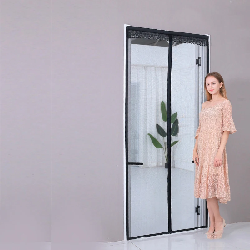 Summer Magnetic Screen Door Curtain Net Fly Insect Screen Mesh Anti-Mosquito Automatic Closing Custom Size Easy Installation
Summer Magnetic Screen Door Curtain Net Fly Insect Screen Mesh Anti-Mosquito Automatic Closing Custom Size Easy Installation