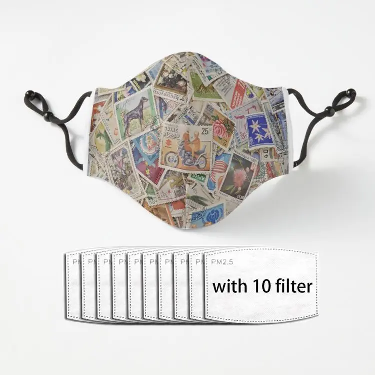 Пылезащитная маска для лица из полиэстера с фильтром
Пылезащитная маска для лица из полиэстера с фильтром