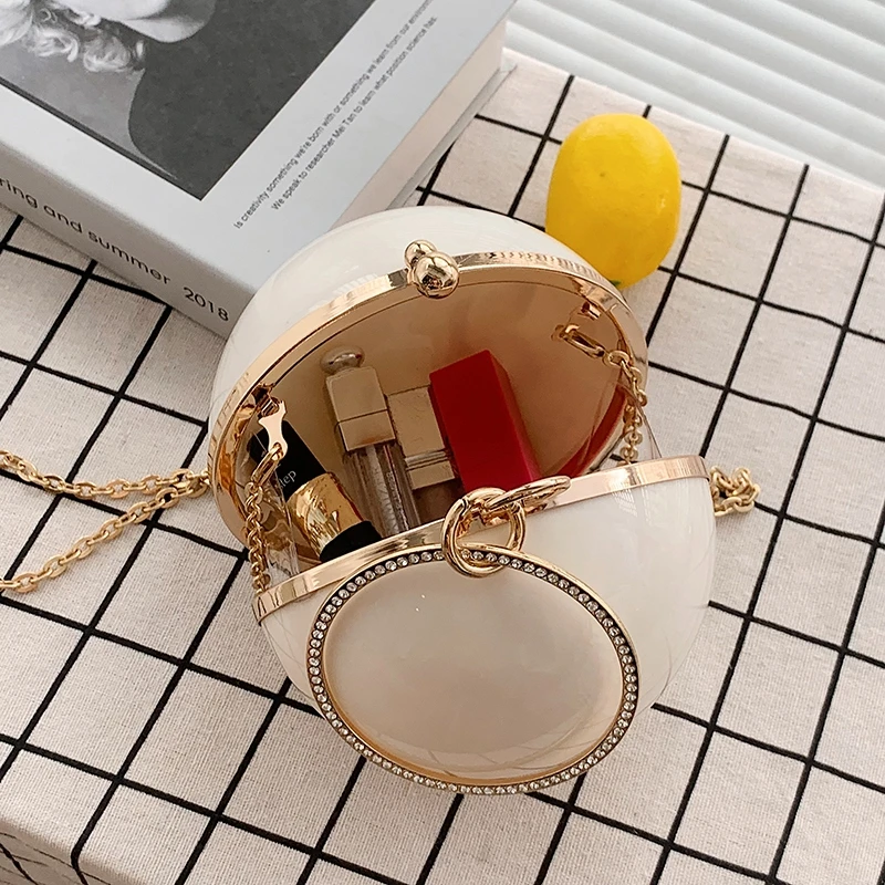 Niche Personality Exquisite Chain Female Shoulder Bag Crossbody Ball Young Popular Handbag for Women 2021 New Arrival
Niche Personality Exquisite Chain Female Shoulder Bag Crossbody Ball Young Popular Handbag for Women 2021 New Arrival
