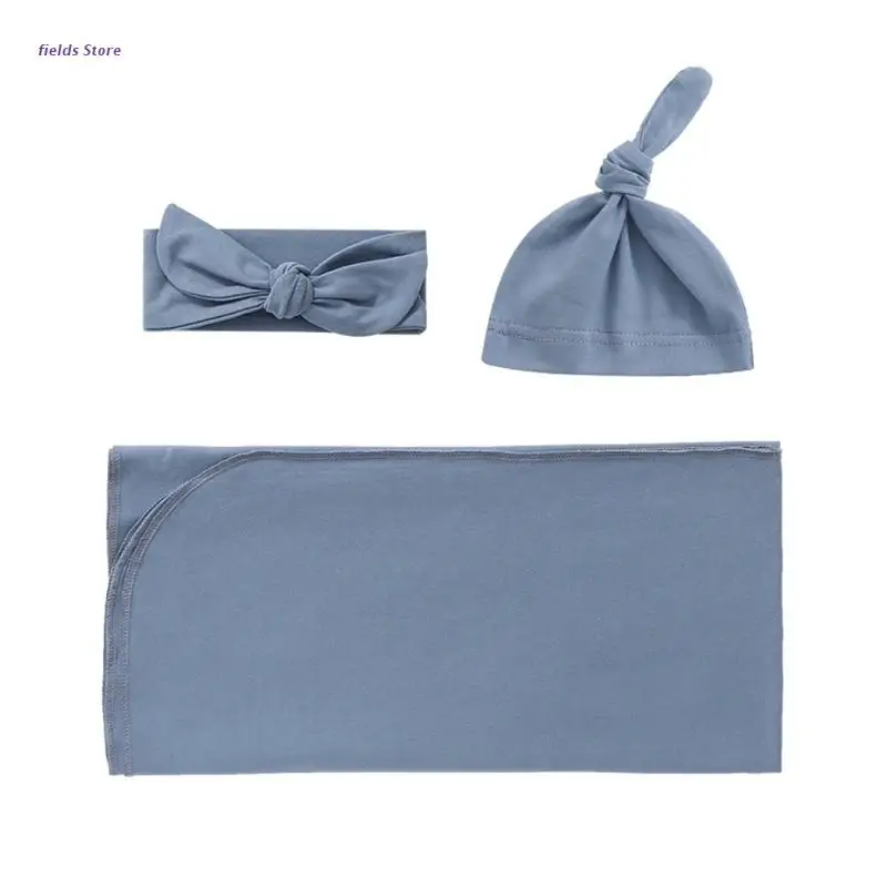 3 Pcs Newborn Swaddling Wrap + Headband + Hat Set Baby Receiving Blanket Sleepsack Hair Band Cap for Baby Infants Boys
3 Pcs Newborn Swaddling Wrap + Headband + Hat Set Baby Receiving Blanket Sleepsack Hair Band Cap for Baby Infants Boys
