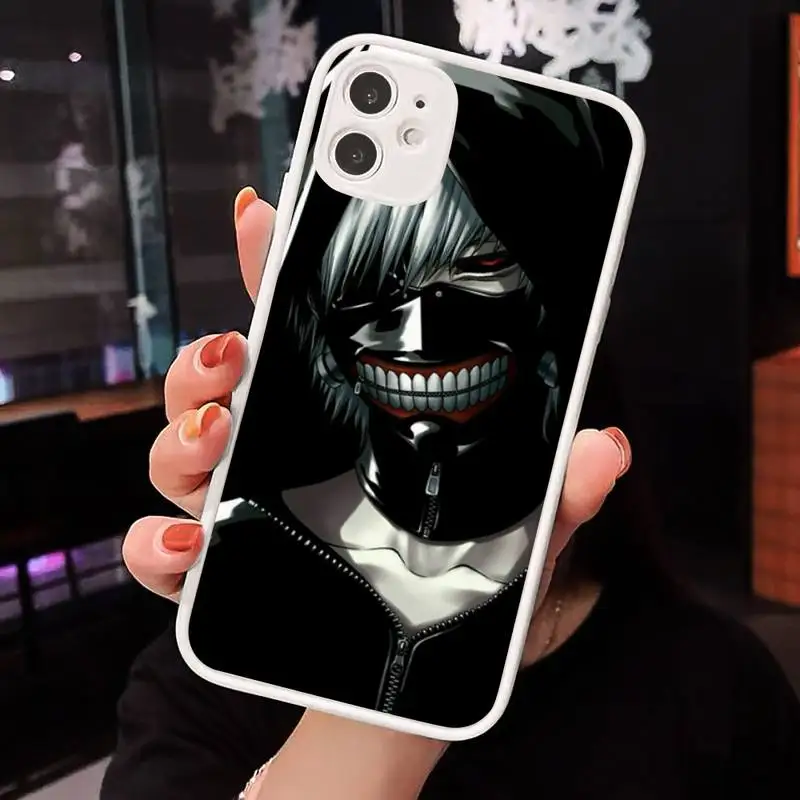 Anime Tokyo Ghouls terror horror Phone Case Matte transparent For White iPhone 12 Mini 11 Pro XR XS Max 7 8 Plus X Back Cover
Anime Tokyo Ghouls terror horror Phone Case Matte transparent For White iPhone 12 Mini 11 Pro XR XS Max 7 8 Plus X Back Cover