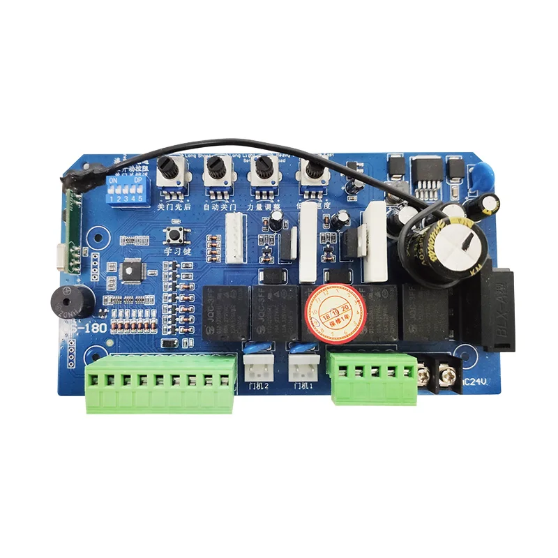 High Quality Electric Automatic Gate Motor Intelligent Swing Door Gate operator kit Opener Control Board
High Quality Electric Automatic Gate Motor Intelligent Swing Door Gate operator kit Opener Control Board