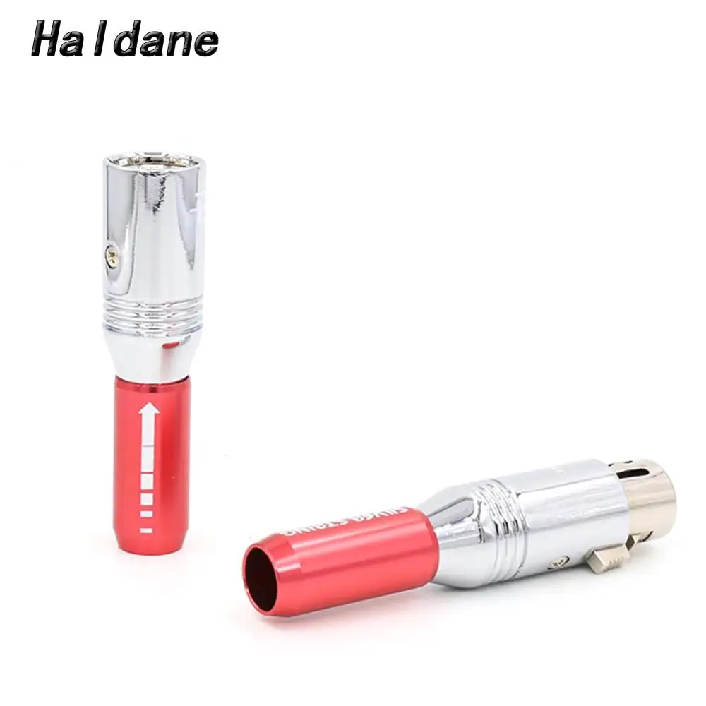 Haldane 4pcs Hi-end XLR Socket HIFI XLR Jack 3 pins Audio Connector Brass Copper Silver XLR Socket Plug
Haldane 4pcs Hi-end XLR Socket HIFI XLR Jack 3 pins Audio Connector Brass Copper Silver XLR Socket Plug