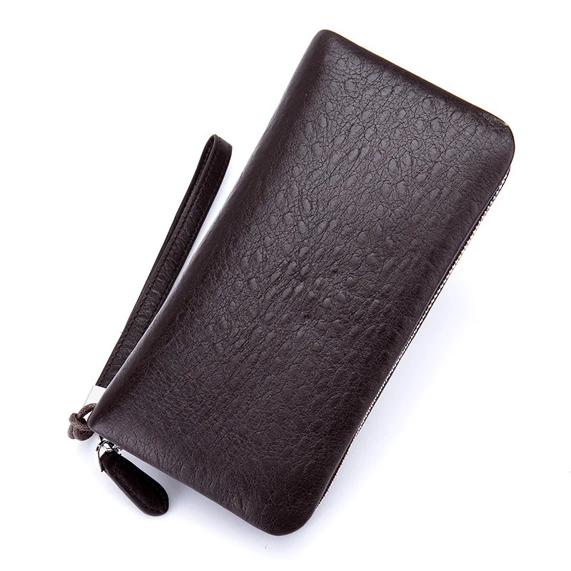 Zipper Women Men Long Wallet Vintage Ostrich Leather Male Clutch Purse Man Phone Card Coin 100% Genuine Leather Men Wallet
Zipper Women Men Long Wallet Vintage Ostrich Leather Male Clutch Purse Man Phone Card Coin 100% Genuine Leather Men Wallet