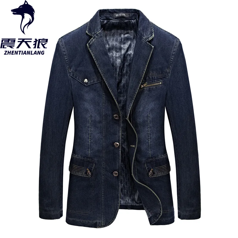 Men's Denim Jacket Trench Coat Men Thick Long Cowboy Trench Outwear Slim Single-Breasted Trench Coat Bomber Cowboy
Men's Denim Jacket Trench Coat Men Thick Long Cowboy Trench Outwear Slim Single-Breasted Trench Coat Bomber Cowboy