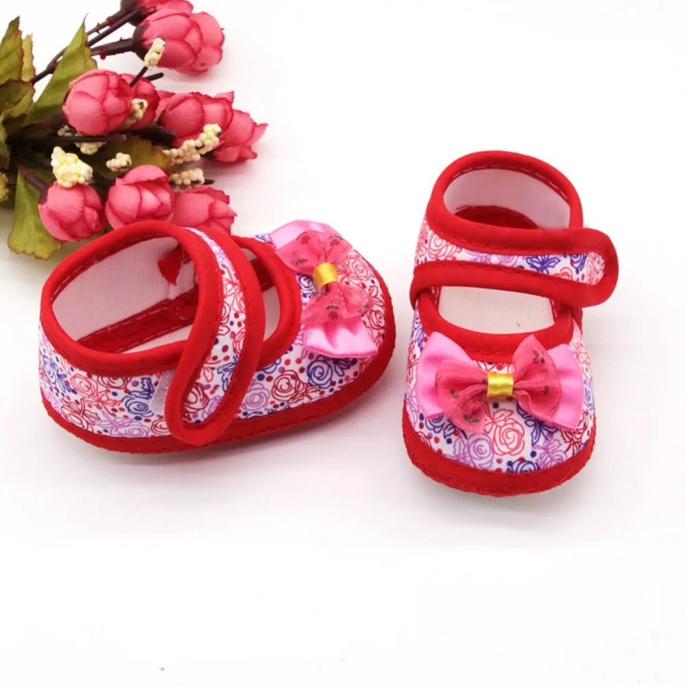 Baby Girl Breathable Anti-Slip Floral Bow Shoes Casual Sneakers Toddler Soft Soled First Walkers 0-18M
Baby Girl Breathable Anti-Slip Floral Bow Shoes Casual Sneakers Toddler Soft Soled First Walkers 0-18M