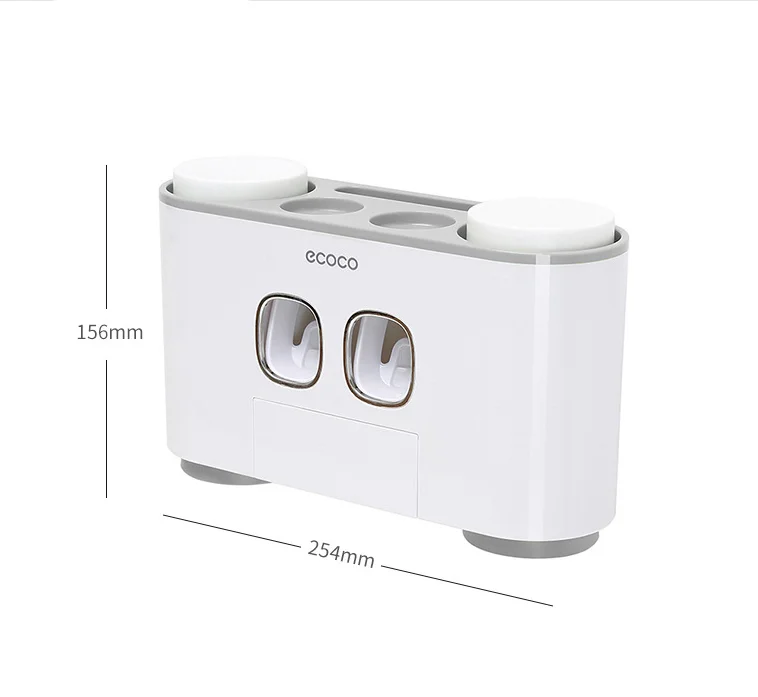 Bathroom Toothbrush Holder Wall Mount Toothpaste Squeezer Toothbrush Toothpaste Storage Rack Bathroom Accessories
Bathroom Toothbrush Holder Wall Mount Toothpaste Squeezer Toothbrush Toothpaste Storage Rack Bathroom Accessories