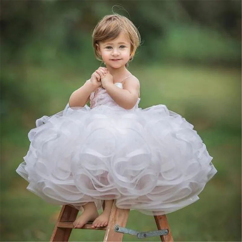 White Ball Gown Fluffy Organza Baby Girl Birthday Party Dress Applique Sleeveless Flower Girl Dress Kid Christmas Gown
White Ball Gown Fluffy Organza Baby Girl Birthday Party Dress Applique Sleeveless Flower Girl Dress Kid Christmas Gown