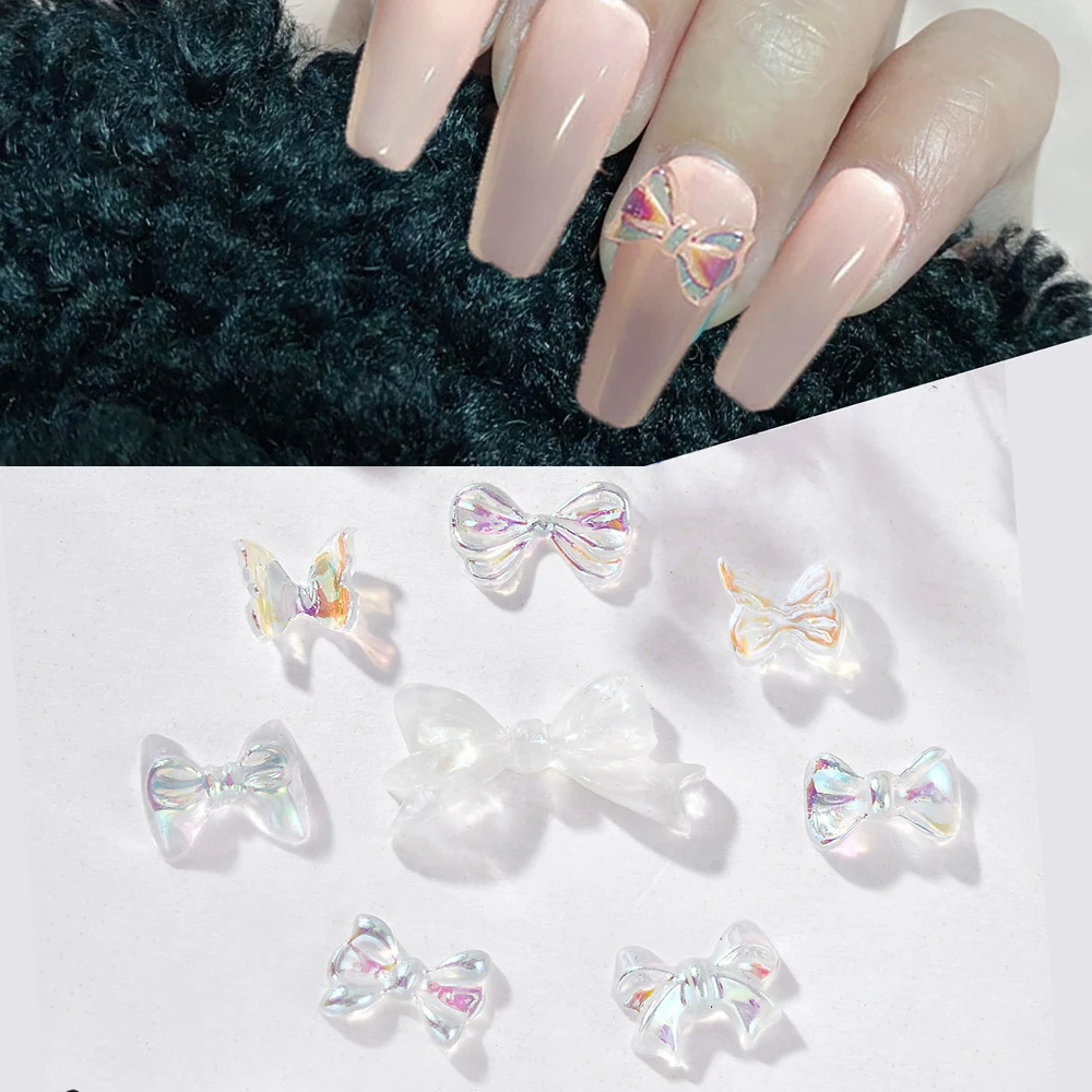 8 Pcs 3D Colorful Cute Bow-Knot Jewelry Design DIY Nail Art Decorations Crystal Butterfly Nail Tools Accessories Ongles Decor
8 Pcs 3D Colorful Cute Bow-Knot Jewelry Design DIY Nail Art Decorations Crystal Butterfly Nail Tools Accessories Ongles Decor