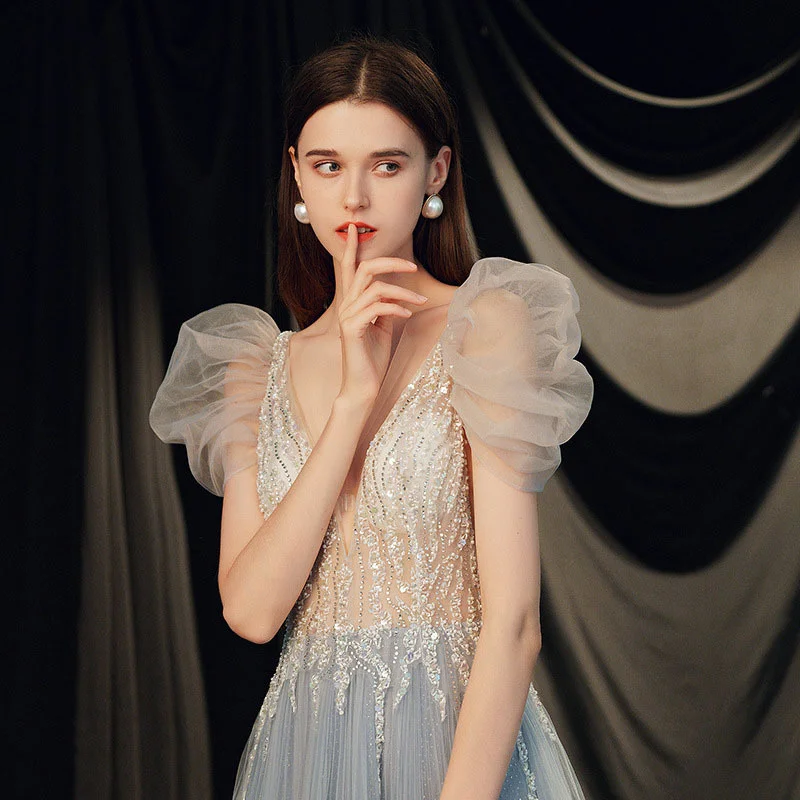 Dress Bride 2021 New Summer Evening Dress Temperament Engagement Slim Dress Usually Wear Light Wedding Dress cheap-wedding-dress
Dress Bride 2021 New Summer Evening Dress Temperament Engagement Slim Dress Usually Wear Light Wedding Dress cheap-wedding-dress