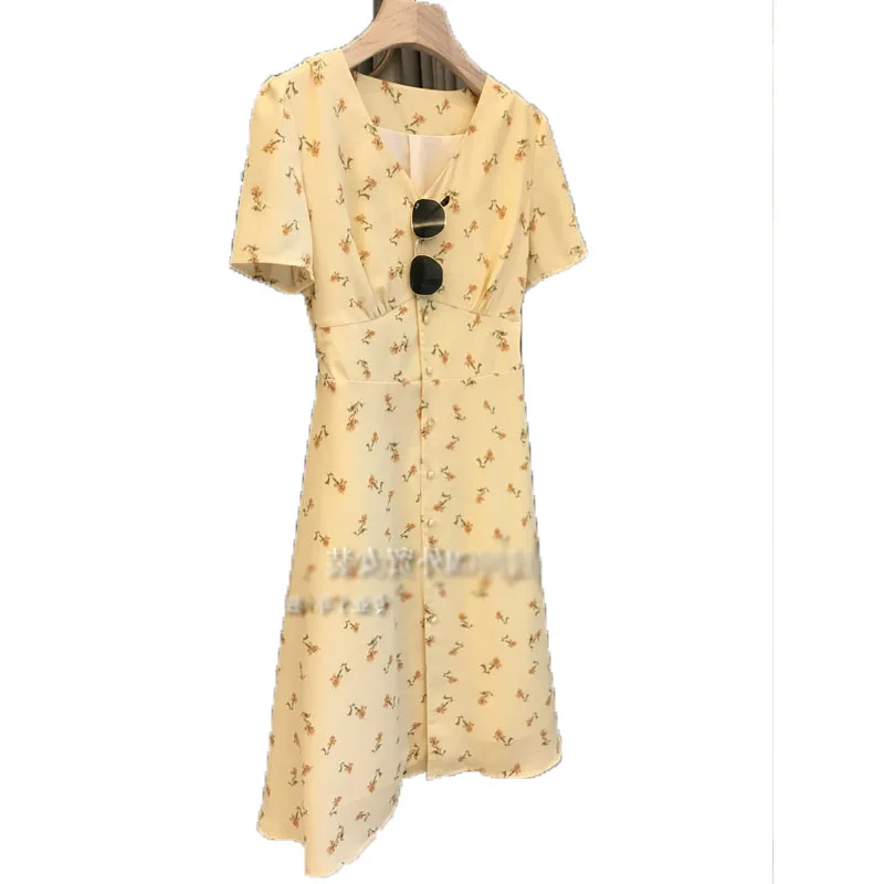 2021 New Vintage Floral Print Ruched Women Dress Split Vestido Short Sleeve Party Dress Slim Midi Dresses Casual High Quality
2021 New Vintage Floral Print Ruched Women Dress Split Vestido Short Sleeve Party Dress Slim Midi Dresses Casual High Quality